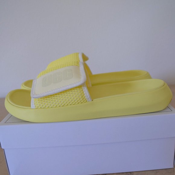 UGG Shoes - UGG Women's Yellow LA LIGHT SLIDE Size 10